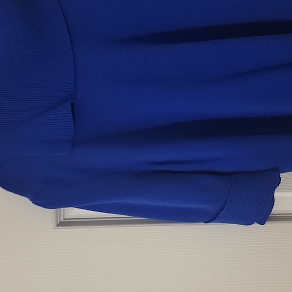 Blue Sweater Collar Shirt - Picture 3 of 8